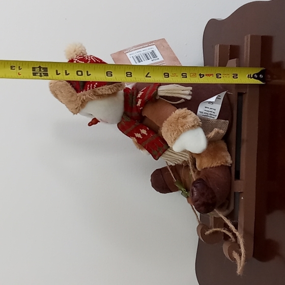 12" Snowman on a Sleigh - Picture 5 of 8